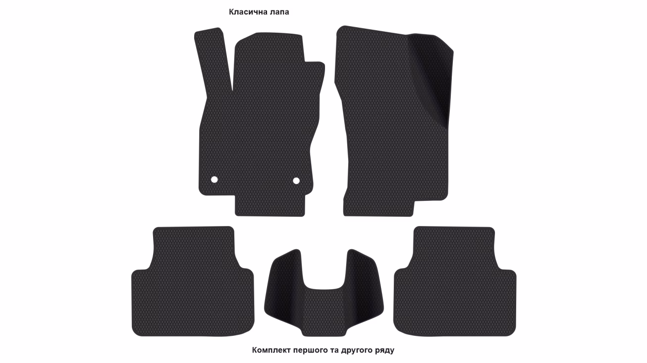 Interior mats for the Seat Leon (KL) ST 2020-… IV generation EU Universal - Фото 2