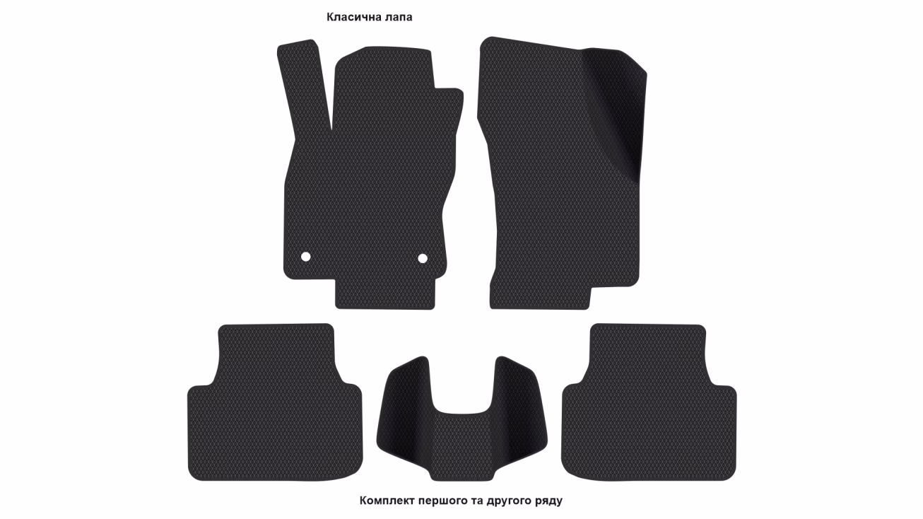 Interior mats for the Seat Leon (KL) ST 2020-… IV generation EU Hatchback - Фото 2
