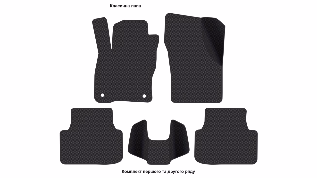 Interior mats for the Seat Leon (KL) ST 2020-… IV generation EU Hatchback - Фото 2