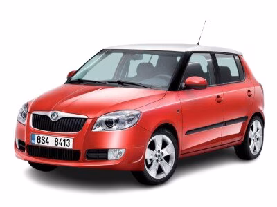Interior mats for the Skoda Fabia 5J 2007-2014 II generation EU Hatchback