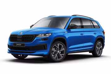 Interior mats for the Skoda Kodiaq 2021-2023 I generation EU Crossover restyling 5-seater