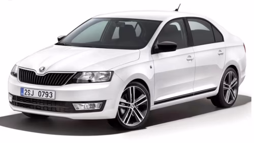 Interior mats for the Skoda Rapid 2012-2023 I generation EU Liftback