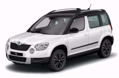 Interior mats for the Skoda Yeti 2009-2017 I generation EU Crossover