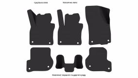 Interior mats for the Skoda Octavia A5 2009-2013 II generation EU Universal restyling - Фото 4
