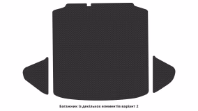 Interior mats for the Skoda Fabia 6Y 2000-2004 I generation EU Universal pre-restyling - Фото 4