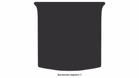 Interior mats for the Skoda Kodiaq 2016-2021 I generation EU Crossover 5-seater - Фото 5