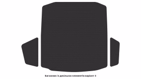 Interior mats for the Skoda Octavia A7 2017-2020 III generation EU Liftback restyling - Фото 2