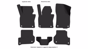 Interior mats for the Skoda Octavia A5 2004-2009 II generation EU Liftback pre-restyling - Фото 3