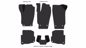 Interior mats for the Skoda Fabia 6Y 1999-2007 I generation EU Hatchback - Фото 3