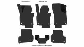 Interior mats for the Skoda Octavia A5 2009-2013 II generation EU Liftback restyling - Фото 3