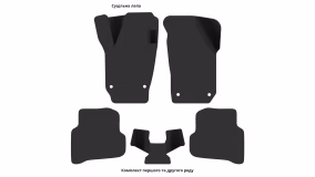 Interior mats for the Skoda Fabia NJ 2014-2021 III generation EU Universal - Фото 2