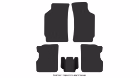 Interior mats for the Skoda Felicia 1994-2001 I generation EU Universal - Фото 2