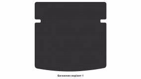 Interior mats for the Skoda Kodiaq 2021-2023 I generation EU Crossover restyling 7-seater - Фото 4