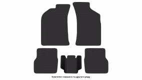 Interior mats for the Skoda Forman 1987-1995 I generation EU Sedan - Фото 2