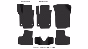 Interior mats for the Skoda Citigo 2011-2020 I generation EU Hatchback 3-door - Фото 2