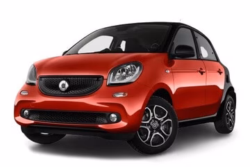 Interior mats for the Smart Forfour 2014-2021 II generation EU Hatchback