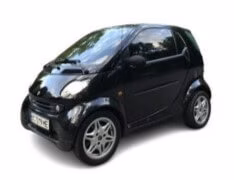Interior mats for the Smart Fortwo (A450) 1999-2007 I generation EU Cabriolet