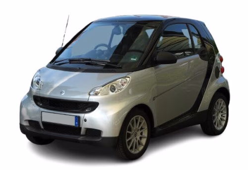 Interior mats for the Smart Fortwo (A451) 2007-2014 II generation EU Coupe Electro