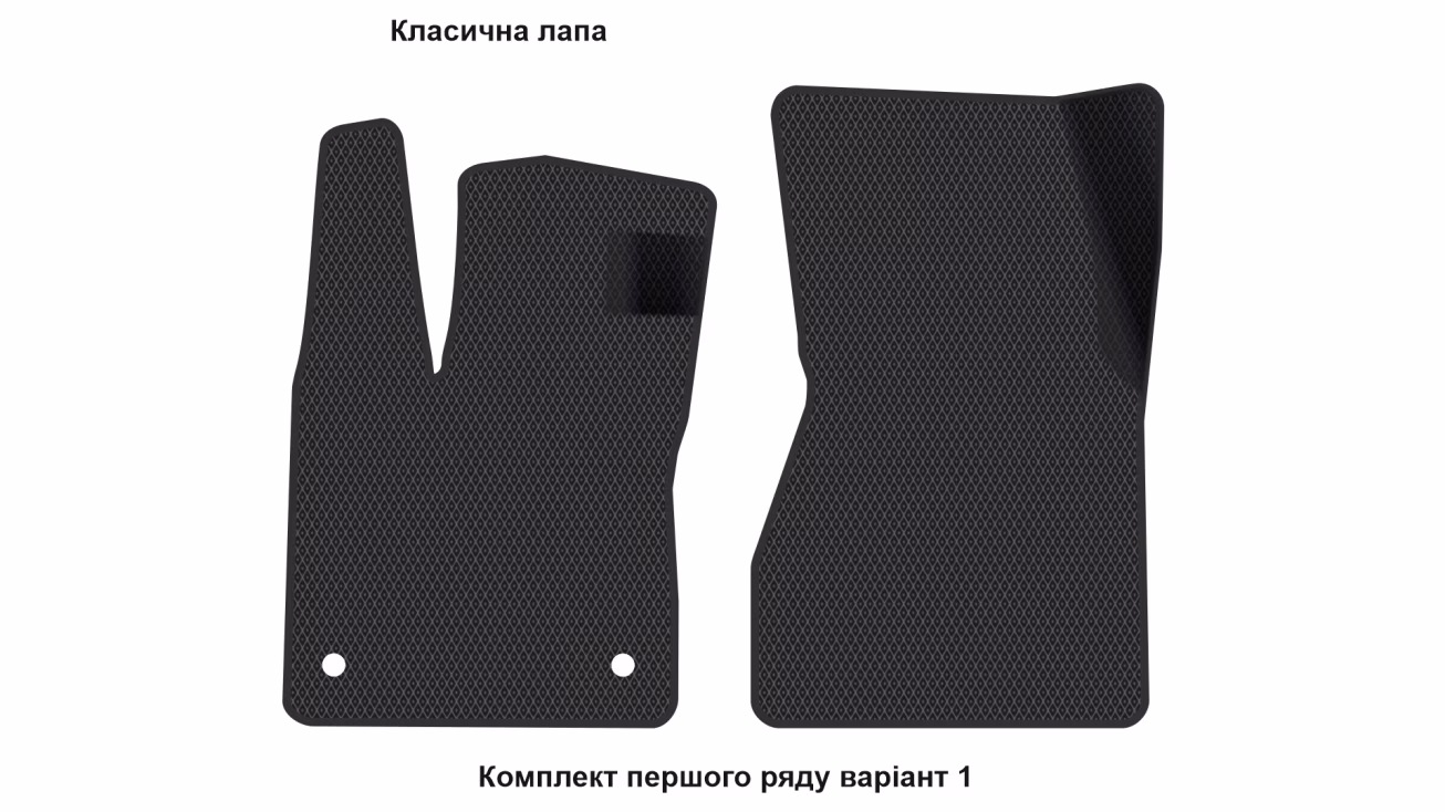 Interior mats for the Smart Fortwo (C453) 2014-2024 III generation EU Coupe - Фото 2