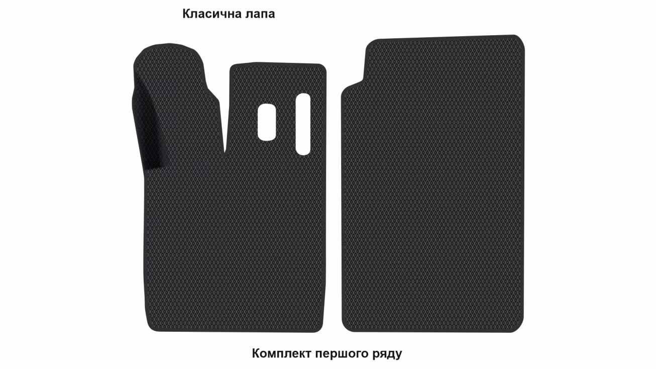 Interior mats for the Smart Fortwo (A450) 1999-2007 I generation EU Cabriolet - Фото 2