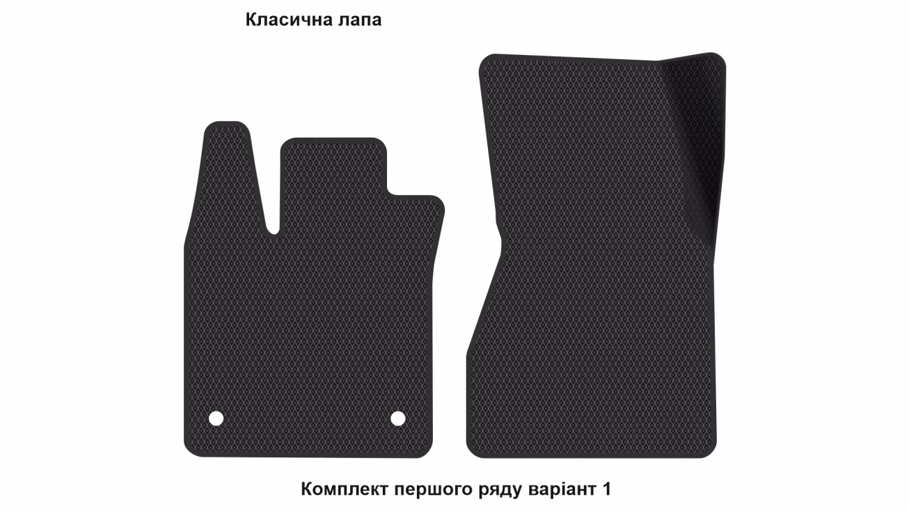 Interior mats for the Smart Fortwo (A453) 2014-2024 III generation EU Cabriolet - Фото 2