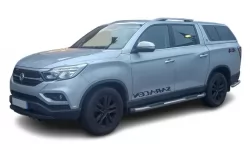Коврики в салон SsangYong Rexton Sports 2017 - 2023 III поколение EU Pickup 4-х дверная Double Cab