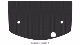 Interior mats for the SsangYong Actyon 2005-2013 I generation EU Crossover pre-restyling - Фото 2