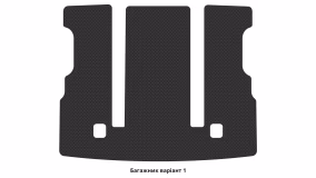 Interior mats for the SsangYong Rodius 2007-2013 I generation EU Minivan restyling 7/9-seater - Фото 4