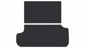 Interior mats for the SsangYong Musso (Q200) 2018-2025 I generation EU Pickup 4-door Double Cab - Фото 3