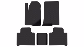 Interior mats for the SsangYong Rexton Sports 2018-2025 I generation EU Pickup 4-door Double Cab - Фото 2