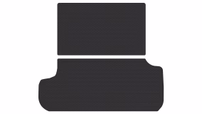 Interior mats for the SsangYong Rexton Sports 2018-2025 I generation EU Pickup 4-door Double Cab - Фото 3