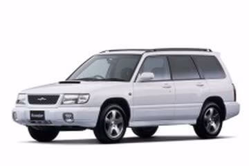Interior mats for the Subaru Forester SF 1997-2002 I generation EU Crossover right-hand