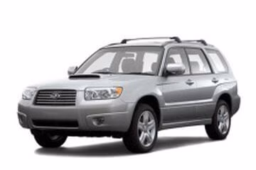 Interior mats for the Subaru Forester SG 2005-2008 II generation EU Crossover restyling