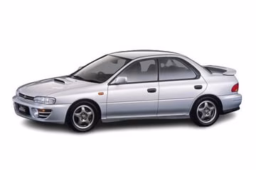 Interior mats for the Subaru Impreza GC, GF, GM 1992-2000 I generation EU Sedan