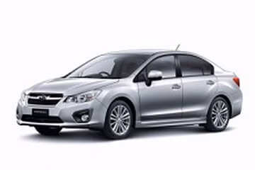 Interior mats for the Subaru Impreza GP/GJ 2011-2015 IV generation EU Sedan
