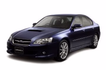 Interior mats for the Subaru Legacy BL 2003-2009 IV generation EU Sedan