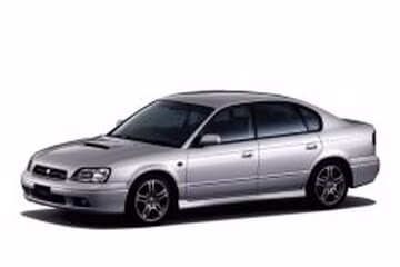 Interior mats for the Subaru Legacy BE 1999-2003 III generation EU Sedan
