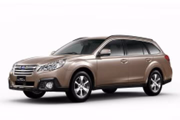 Interior mats for the Subaru Outback BM 2009-2014 IV generation Universal