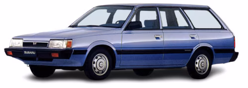 Interior mats for the Subaru Leone 1984-1994 III generation EU Universal restyling