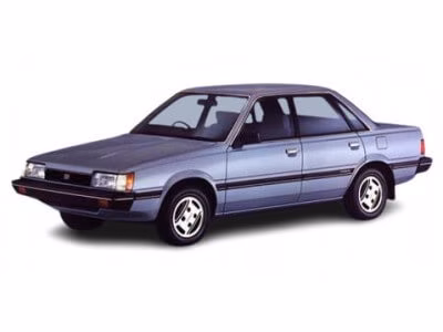 Interior mats for the Subaru Leone 1984-1994 III generation EU Sedan restyling