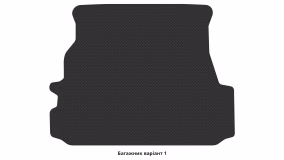 Interior mats for the Subaru Legacy BD 1994-1999 II generation EU Sedan - Фото 2
