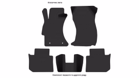 Interior mats for the Subaru WRX (VA) 2014-… IV generation US Sedan - Фото 3