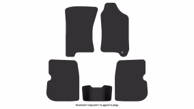 Interior mats for the Subaru Forester SF 1997-2002 I generation EU Crossover right-hand - Фото 2