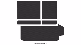 Interior mats for the Subaru Ascent 2018-… I generation US Crossover 7-seater - Фото 4