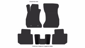 Interior mats for the Subaru Crosstrek GP 2011-2017 I generation EU Crossover - Фото 3