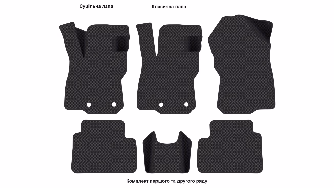 Interior mats for the Subaru Forester SL 2024-… VI generation US Crossover - Фото 2