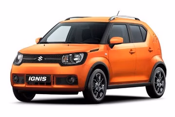Interior mats for the Suzuki Ignis MF 2016-… II generation EU Hatchback