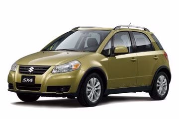 Interior mats for the Suzuki SX4 2006-2009 I generation EU Hatchback pre-restyling