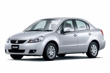 Interior mats for the Suzuki SX4 2006-2014 I generation EU Sedan