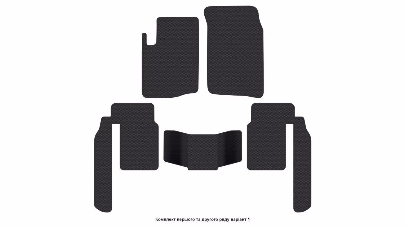 Interior mats for the Suzuki XL 7 1998-2006 I generation US Crossover - Фото 2